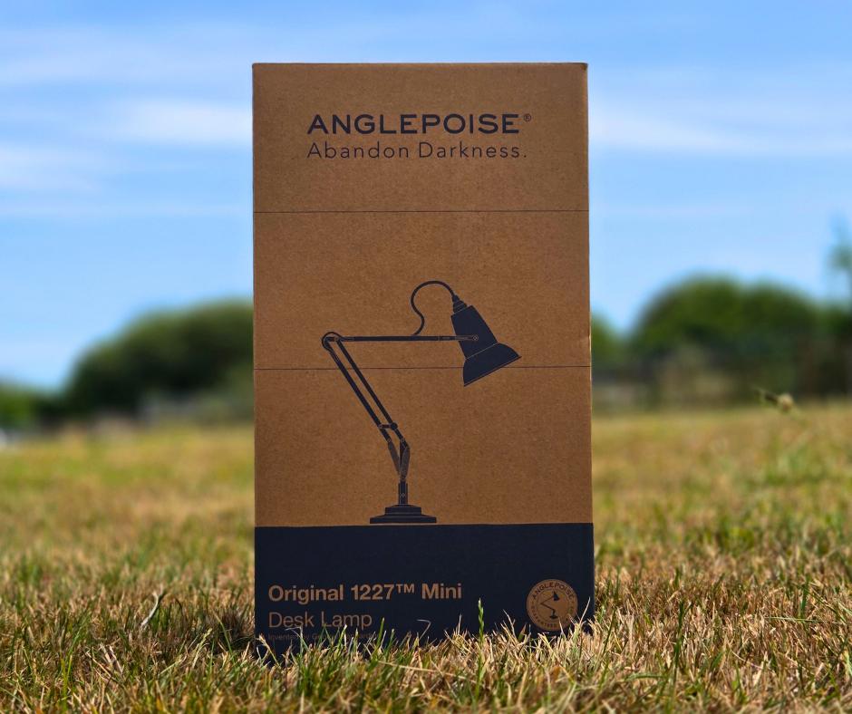 Anglepoise Original 1227 Desk Lamp in Linen White