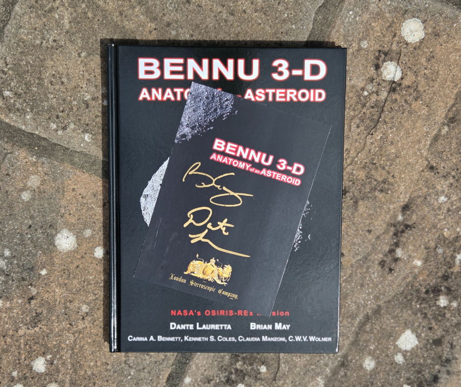 Rare Signed Copy: Bennu 3-D – Anatomy of an Asteroid