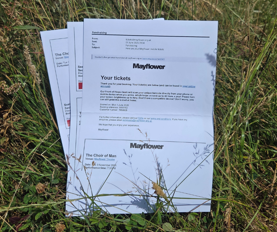 Four Tickets to The Choir of Man