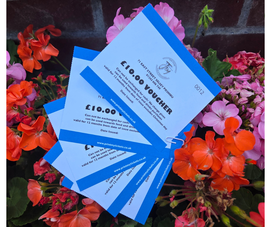 £50 Voucher for The Joy Selsey