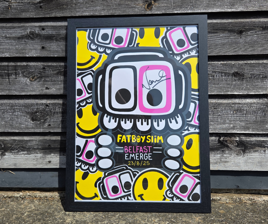 Signed Fatboy Slim Print